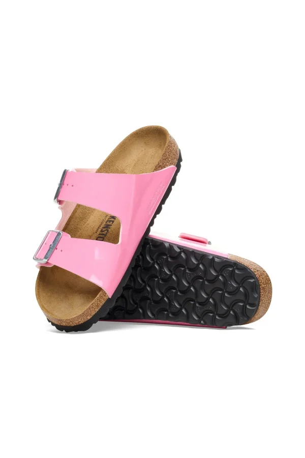 Trina Turk Women'S Arizona Birko-Flor Pink Patent Leather Sandal