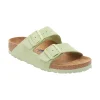 Trina Turk Women'S Arizona Soft Footbed Suede Slide Sandal