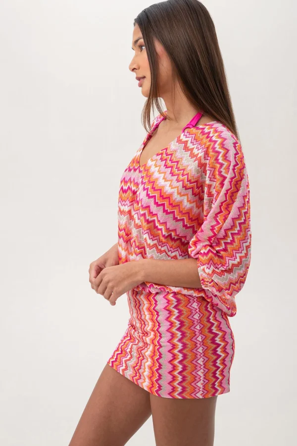 Women Trina Turk Zen Crochet Tunic